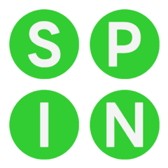 บล็อกสีวงกลม Letter Emoji 004