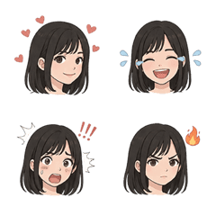 Daily Mood : Bangs Girl