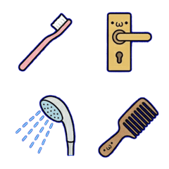 Defenseless Sleepover & Bath Emojis