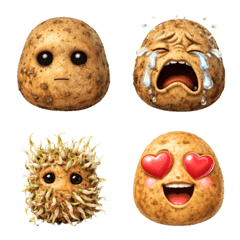 The potato is so realistic it's scary