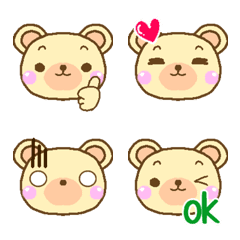Bear emoji for talk