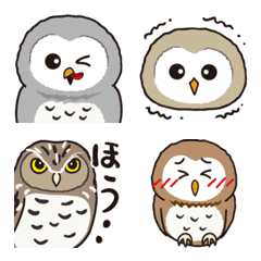 Various owl Emojis
