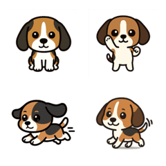 Beagle Action Emoji