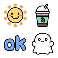 From weather to daily life mini stickers