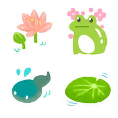 AYS Frog in Pond of Black Cat's House