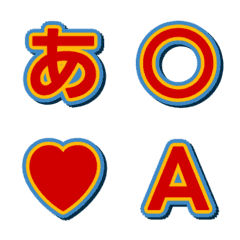 Glitch Letter Emoji วาไรตี้ 008