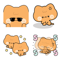 Momo is a cute and funny cat.
