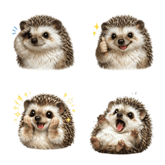 可愛！刺蝟 表情符號