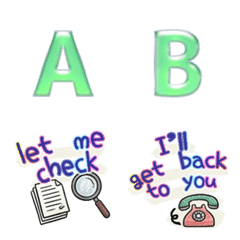 alphabet with daily words A gloss L GR