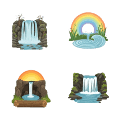 Crested Falls Icons