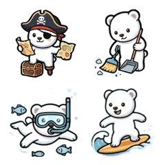 白熊【 白熊的日常表情包 】