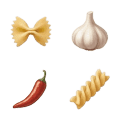 Miniature Pasta Aesthetic Cafe Style