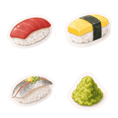 ゆるかわお寿司シール