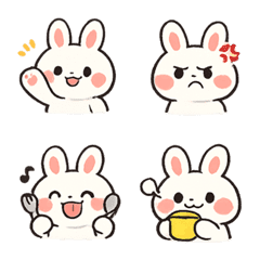 cute and relaxed bunny