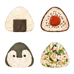 Onigiri (rice ball) emoji