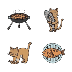 Cat & Grilled Fish Tales