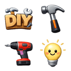 【DIY愛好者☆工具】表情符號♪