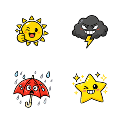 Expressive Weather Friends