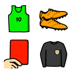 いろんなサッカーチームで使える絵文字5