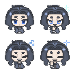 Casually chara pixel art Emoji