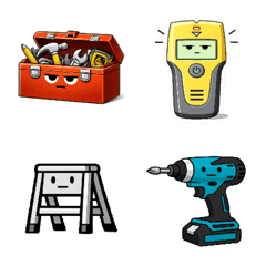 Small stickers Electrician -4