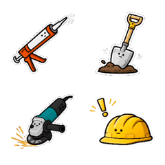 Small stickers-Personified tools edition