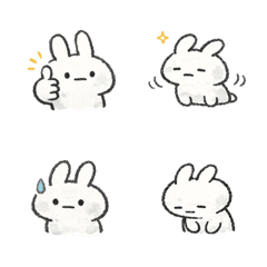 Chill Lazy Bunny Emojis