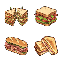 Sandwich Emojis for Sandwich Lovers