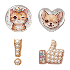 Sparkly and cute emojis
