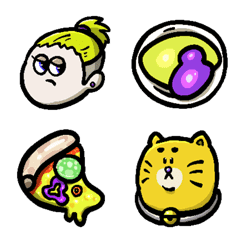 PP-3 Colorful Emoji VibesYellow ver.
