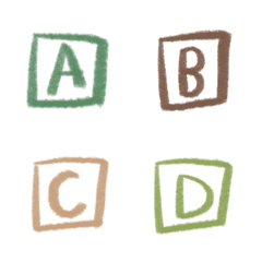 自然色調框框英文