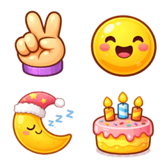 Chubby Universe: Cute Everyday Stickers