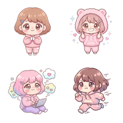 WFH Girl's Real Emoji