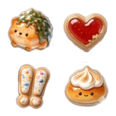 可愛的麵包微型圖釋｜coco♡