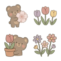 YuruKuma Spring Emoji