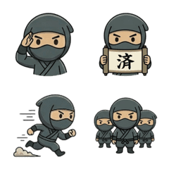 可愛忍者日常反應表情包