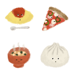 Cute Little Food Emojis