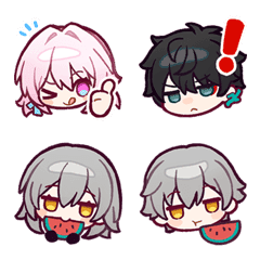 Honkai:Star Rail Emoji vol.1