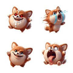 柯基生氣不理人