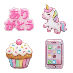 Cute! Deco Sticker 3D Yume Kawaii Y2K