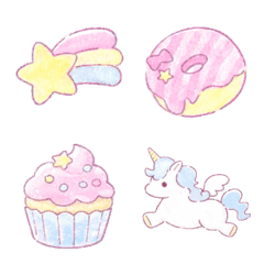 Yume Kawaii Crayon Emoji