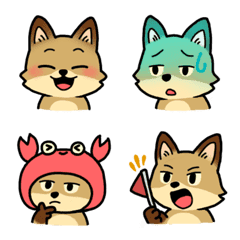 Pointears Fox emoji