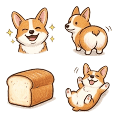 Corgi Daily Expressions Vol.1