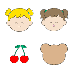 Everyday Cute & Happy Kids Emoji