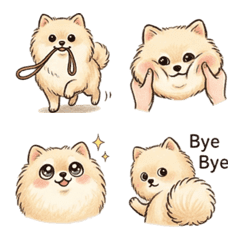 博美日常表情貼 1