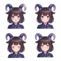 角角酥・五月星空表情貼 V