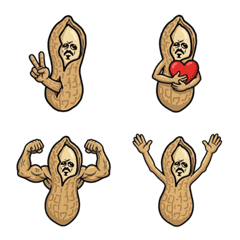 個性花生表情符號