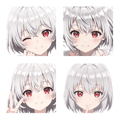 Cool Silver Beauty Emojis