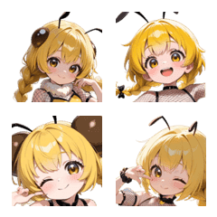 Hachie Bee Emojis