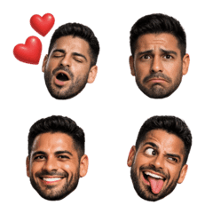 Stop! Muscular drag queen reaction (606)